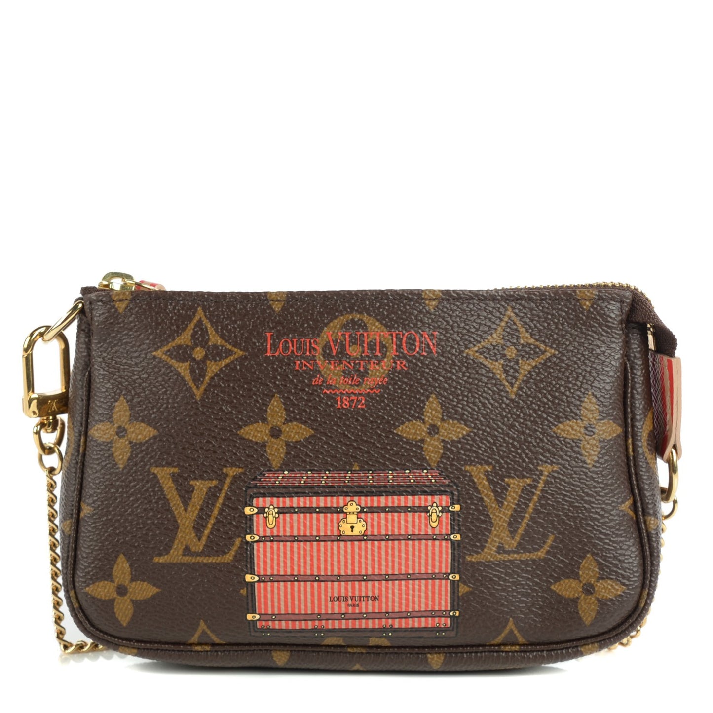 Monogram Trunks and Locks Mini Pochette Accessories