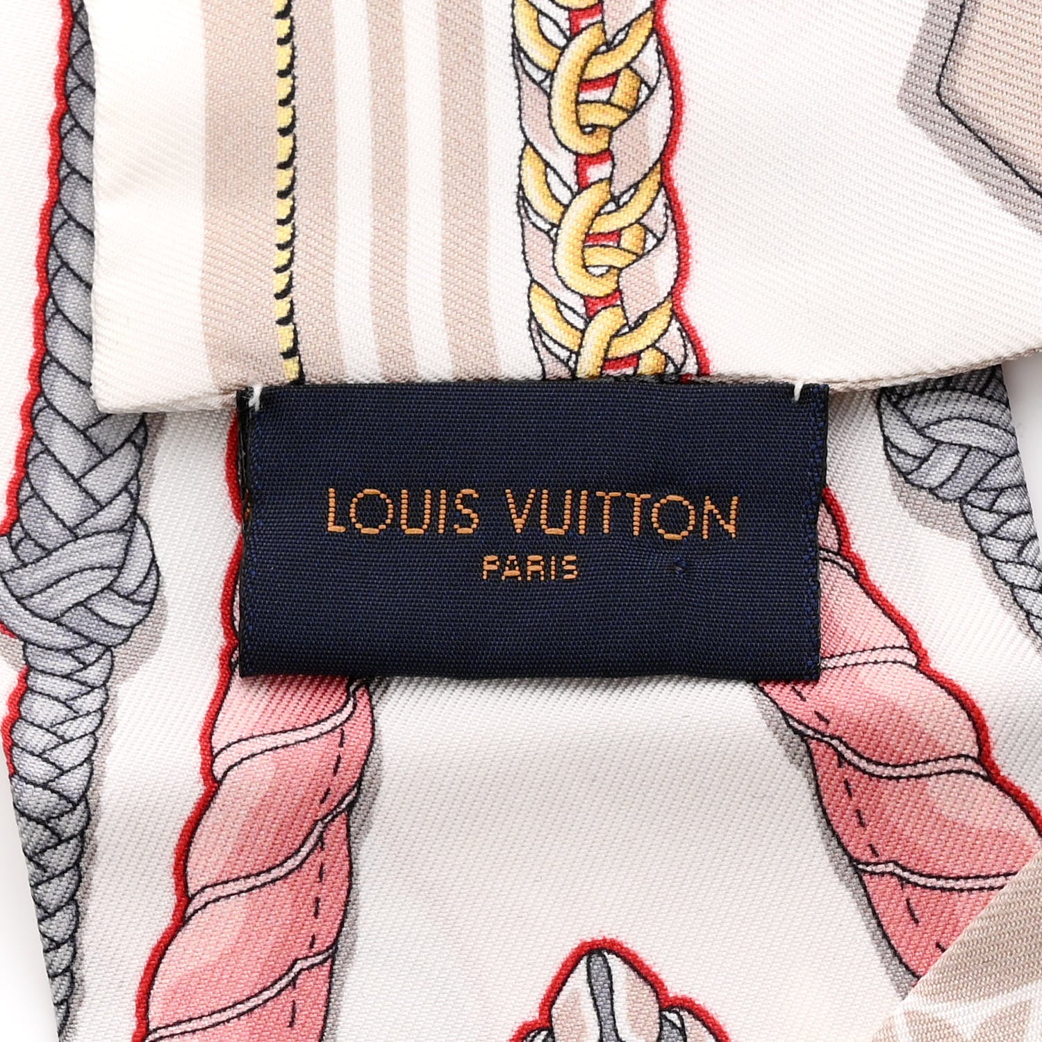 Louis Vuitton Silk Mix And Straps Bandeau Beige 3 of 5
