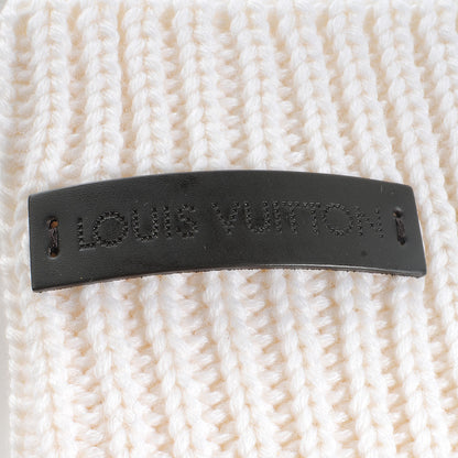 Louis Vuitton Wool Bonnet Beanie Hat Ivory 2 of 5