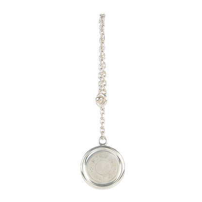Hermes Sterling Silver Clou De Selle Key Chain Bag Charm 1 of 4