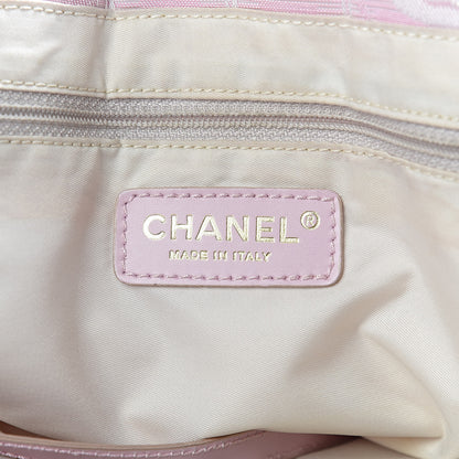 Chanel Nylon Travel Large Tote Pink 6 of 15