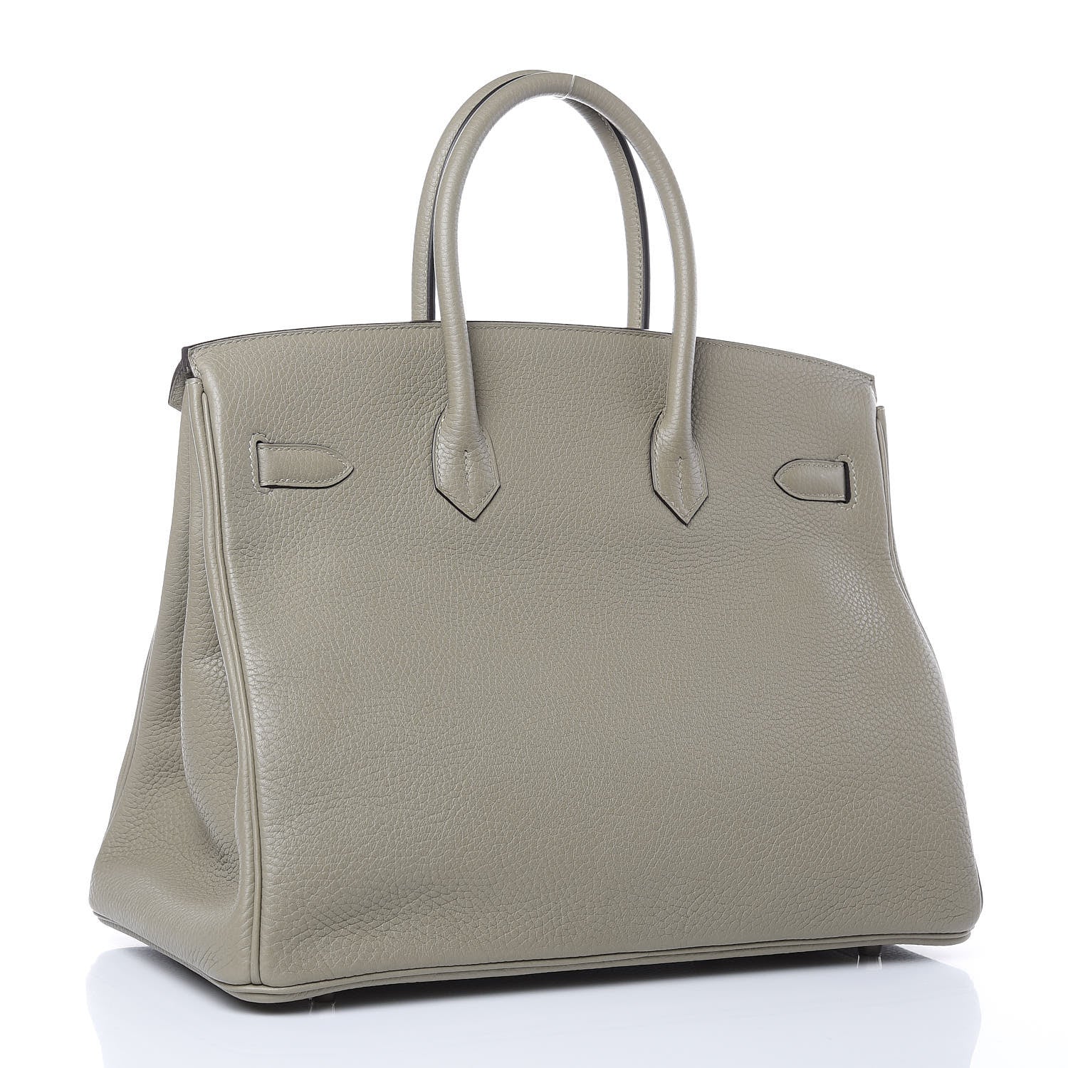 Hermes Taurillon Clemence Birkin 35 Sauge 3 of 28