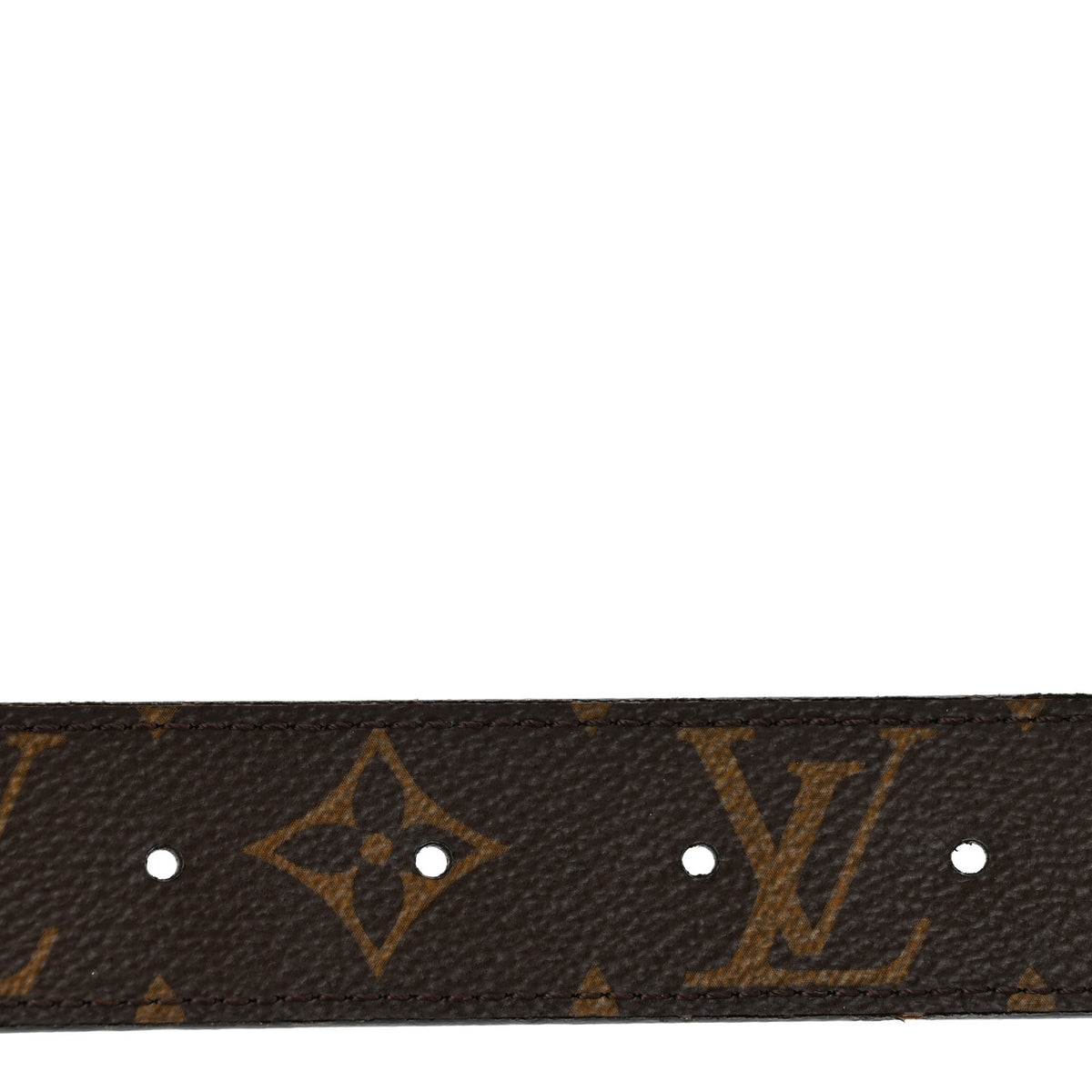 Louis Vuitton Calfskin Monogram 30mm LV Initiales Reversible Belt 90 36 Black 5 of 11