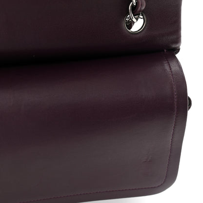 Chanel Lambskin Quilted Maxi Double Flap Purple 10 of 10