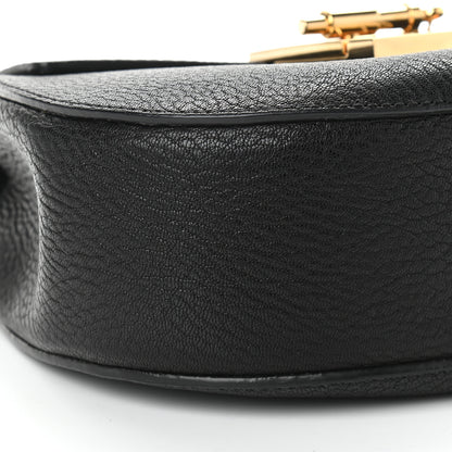 Chloe Grained Lambskin Mini Drew Shoulder Bag Black 5 of 8
