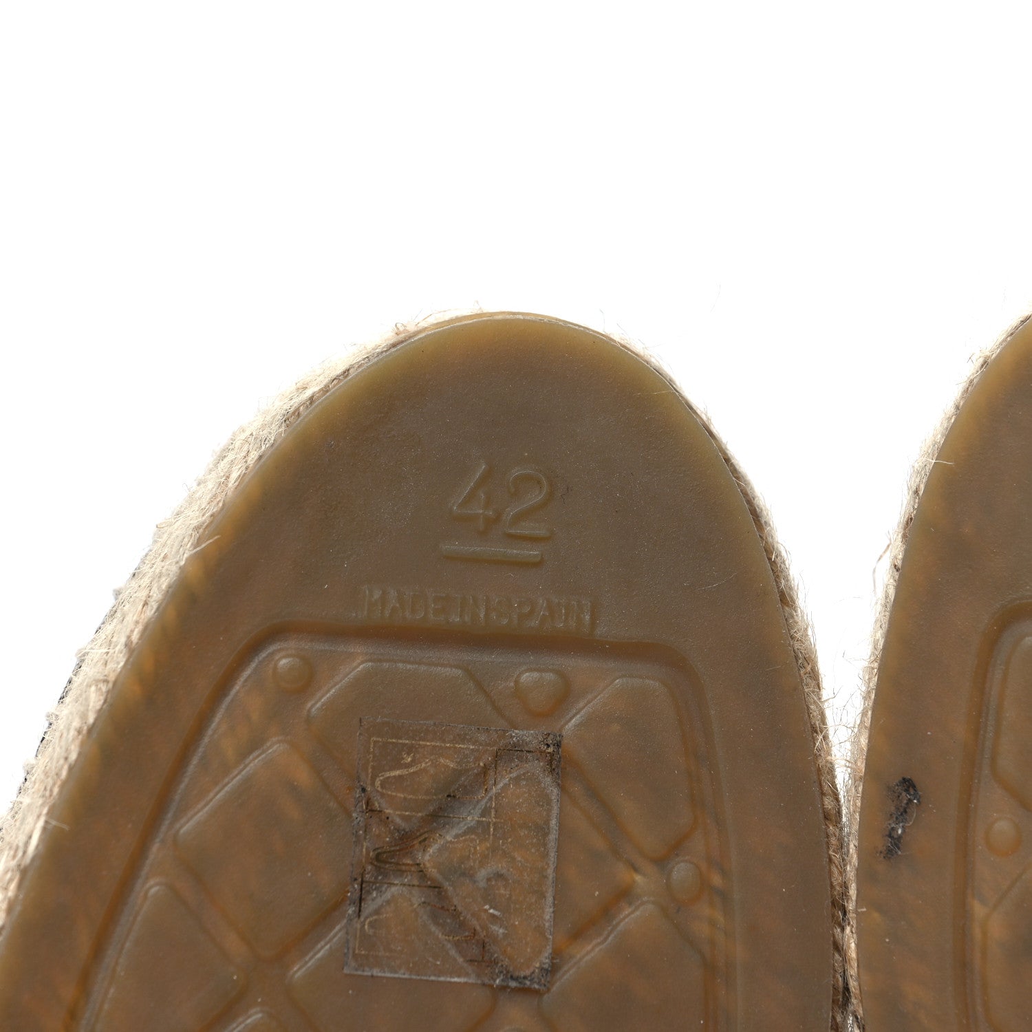 Chanel Calfskin CC Espadrille Mules 42 Black 6 of 9