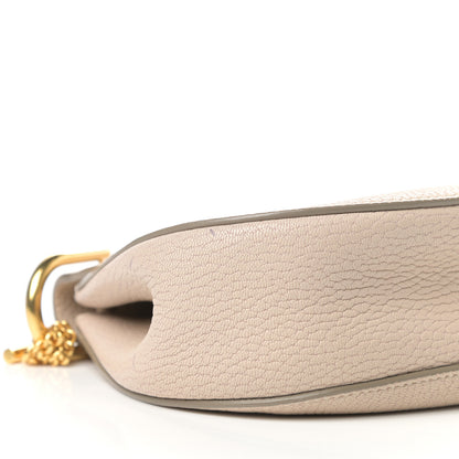 Chloe Grained Lambskin Mini Drew Shoulder Bag Biscotti Beige 9 of 10