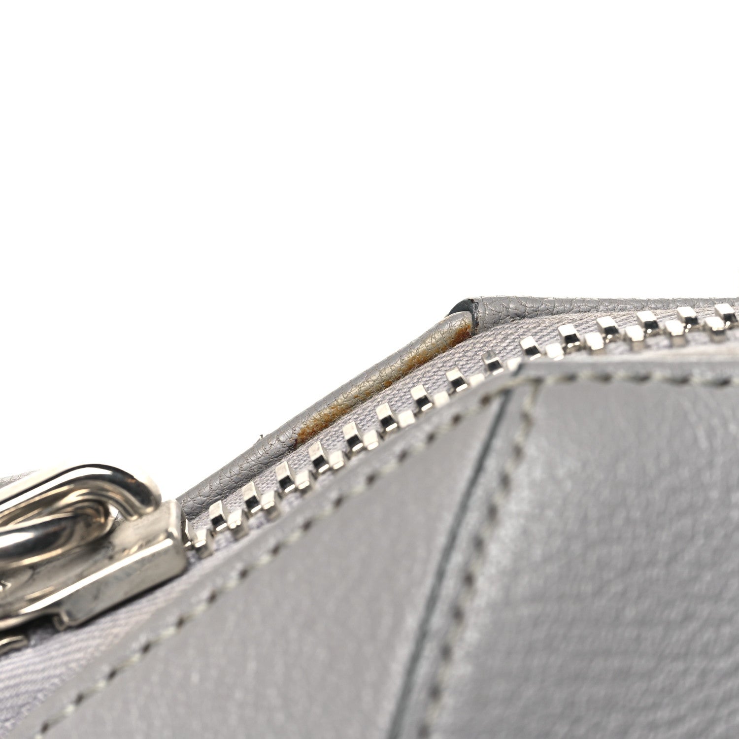 Givenchy Sugar Goatskin Mini Antigona Pearl Grey 12 of 13
