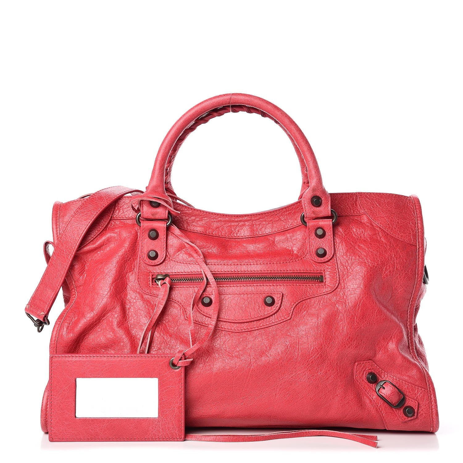 Balenciaga Agneau Classic Hardware City Rose Thulian 1 of 8