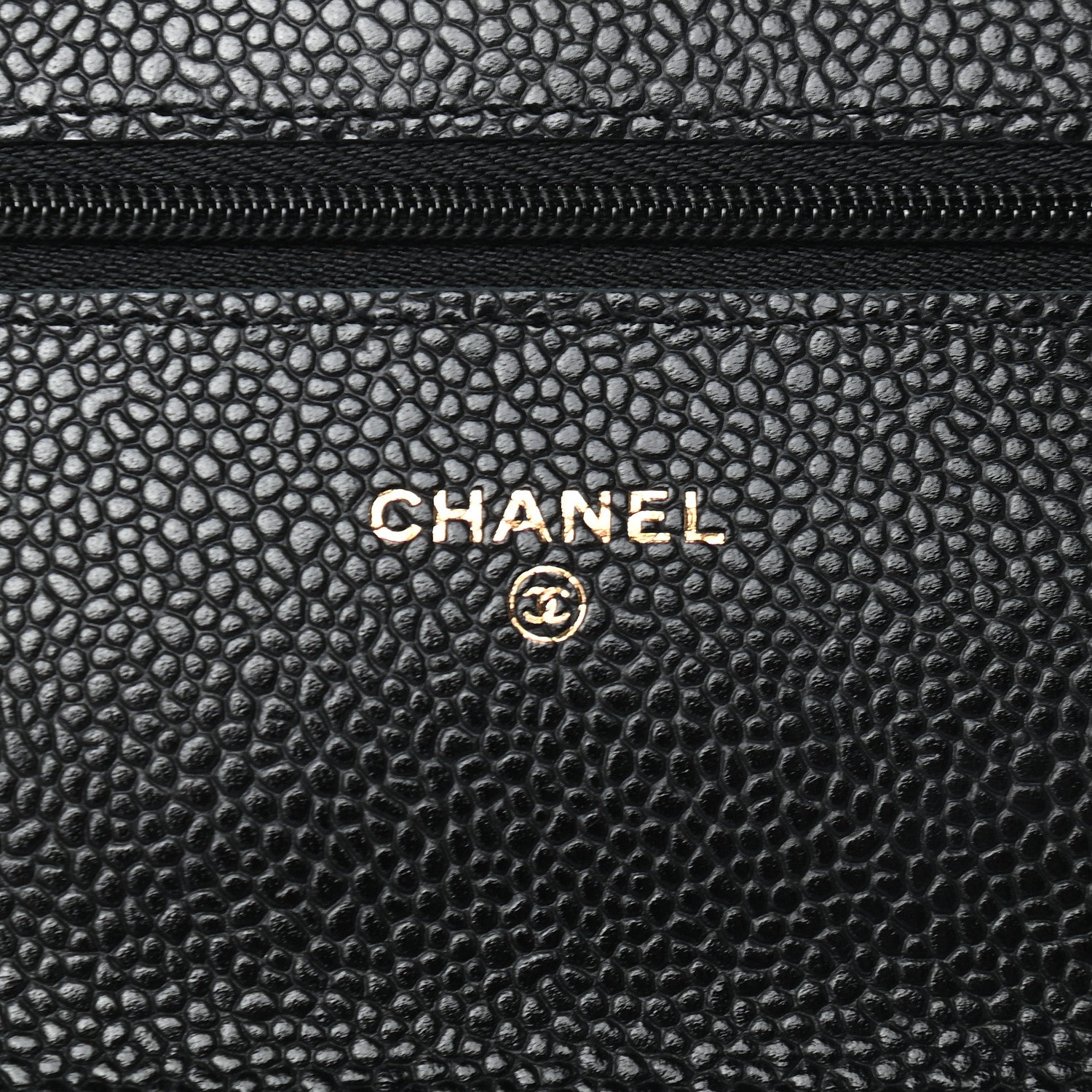 Chanel Caviar Quilted Wallet On Chain WOC Black 6 of 9