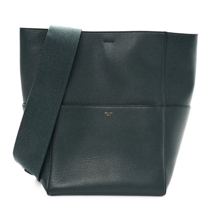 Celine Soft Grained Calfskin Sangle Bucket Bag Amazone 1 of 11