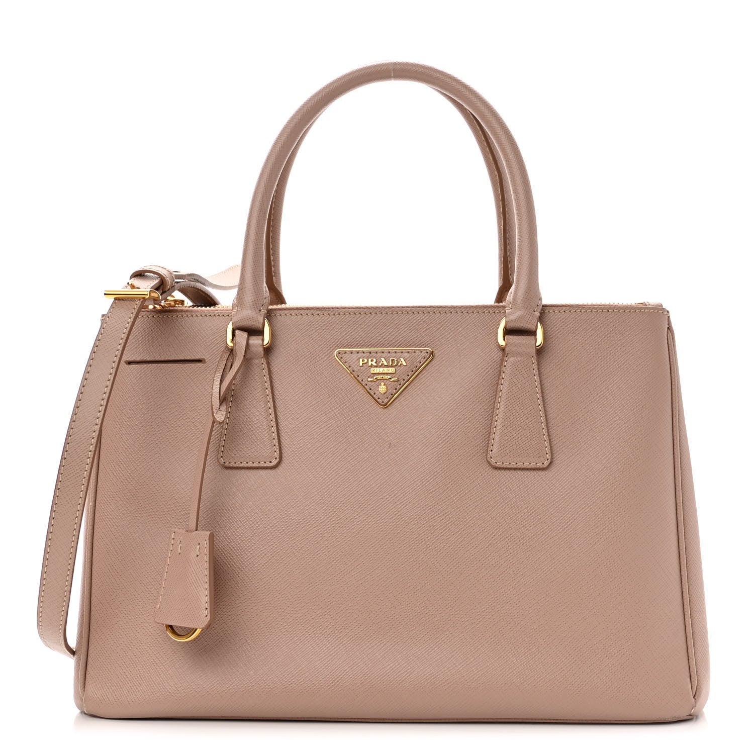 Prada Saffiano Medium Galleria Double Zip Tote Cammeo 1 of 11