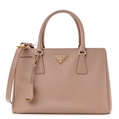 Prada Saffiano Medium Galleria Double Zip Tote Cammeo 1 of 11