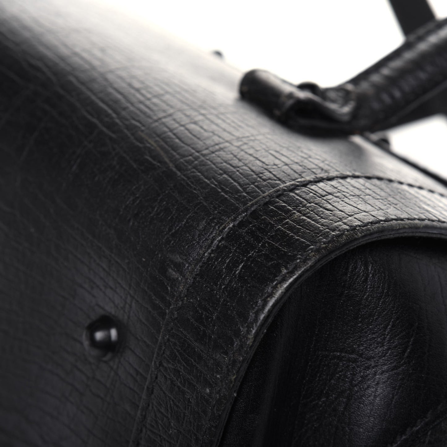 Calfskin Bamboo Bullet Black