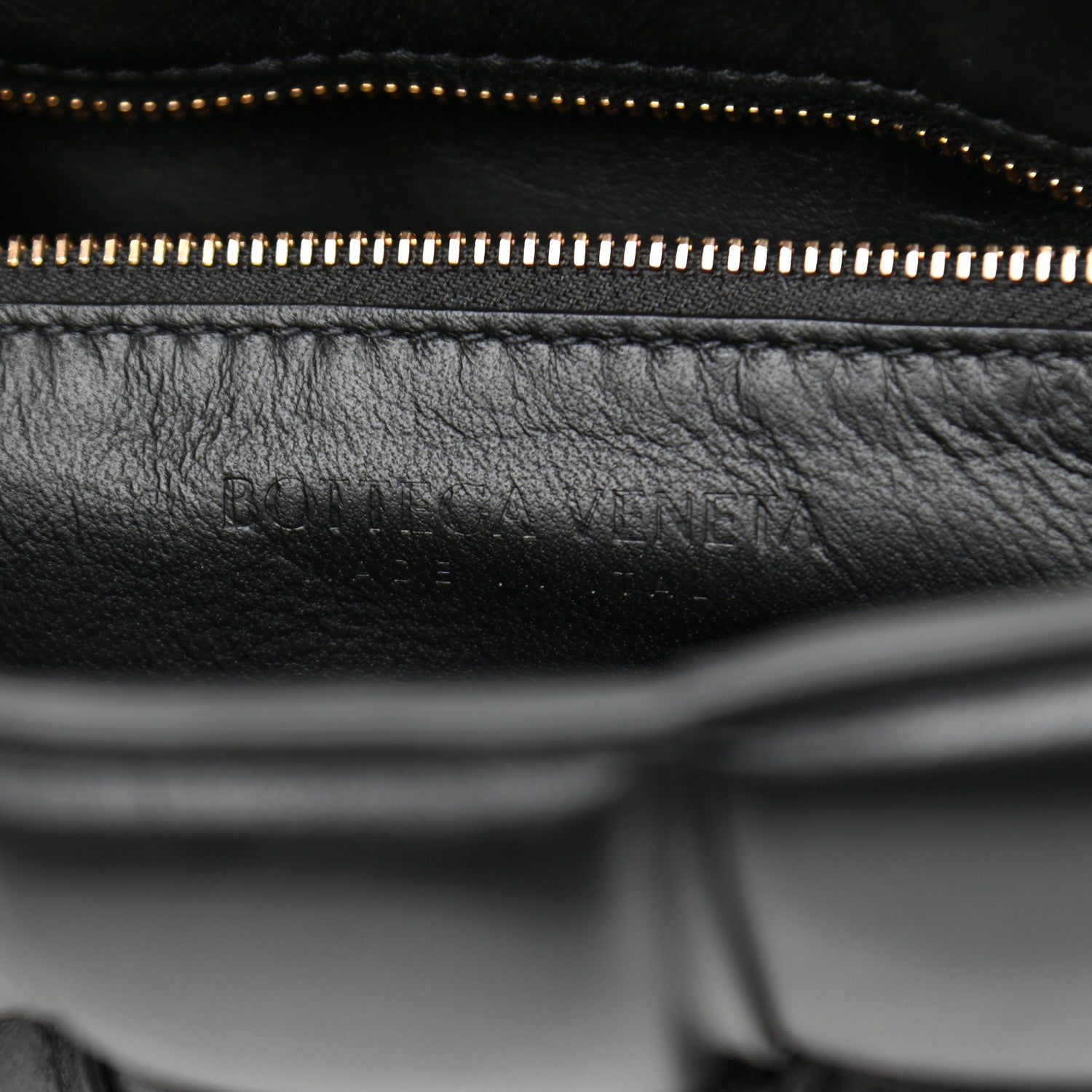 Bottega Veneta Nappa Maxi Intreccio Padded Cassette Crossbody Bag Black 6 of 10