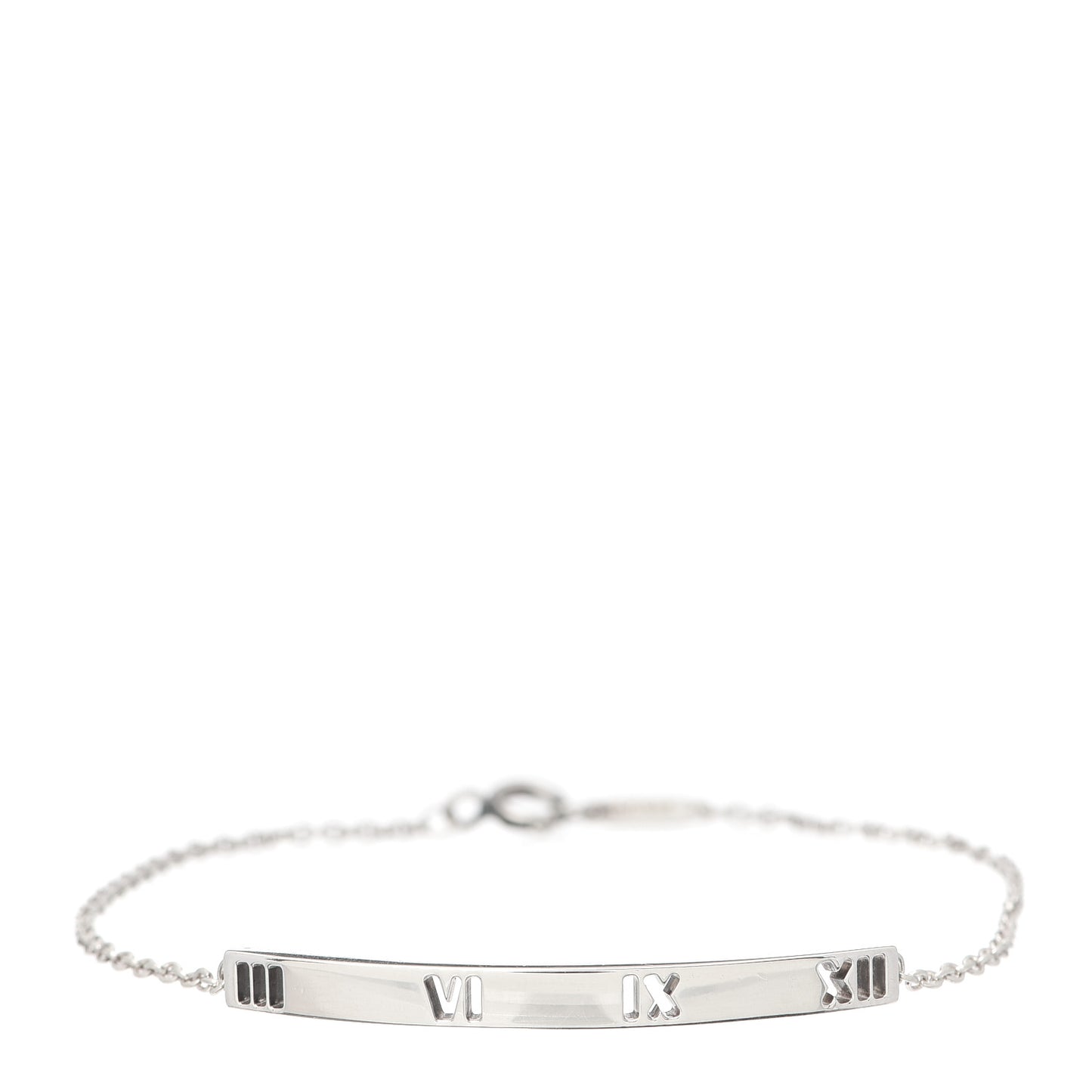 Sterling Silver Atlas Bar Pierced Bracelet