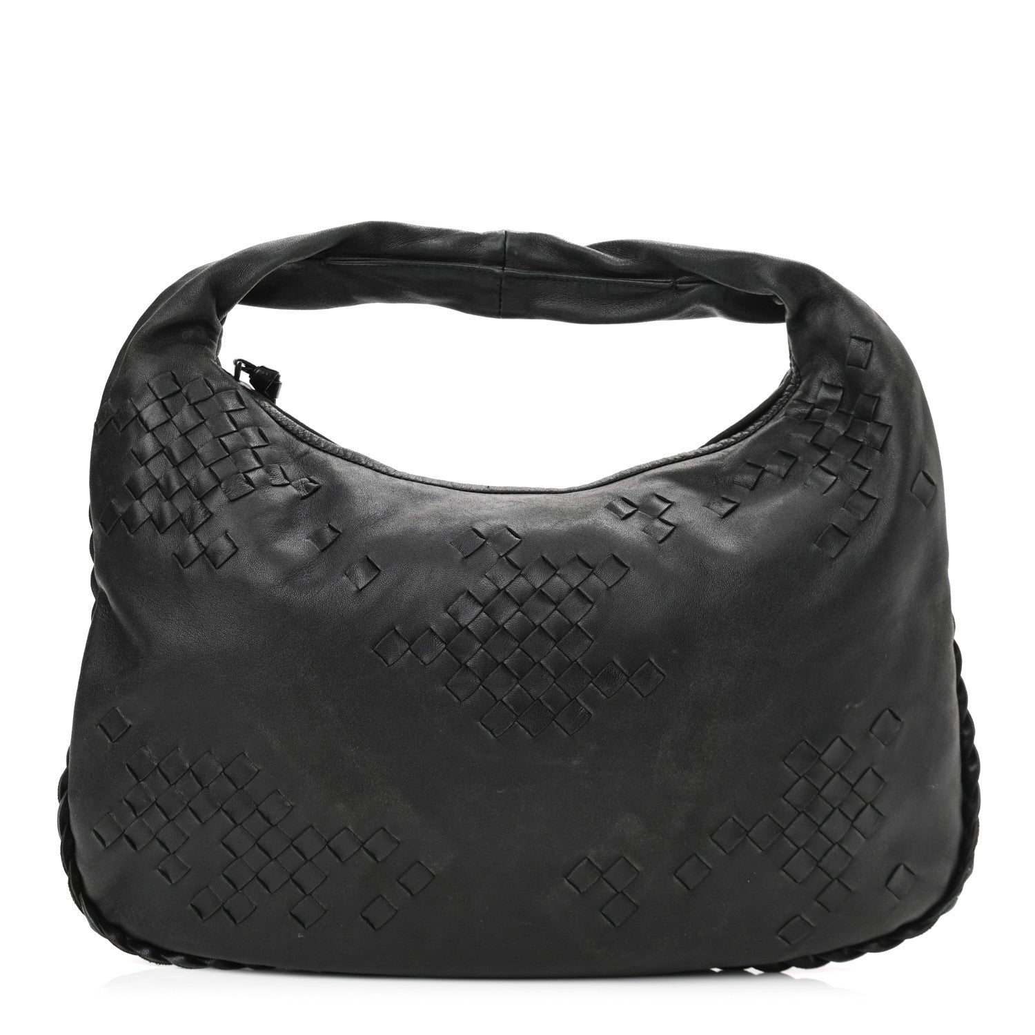 Bottega Veneta Nappa Intrecciato Medium Veneta Hobo Black 1 of 13