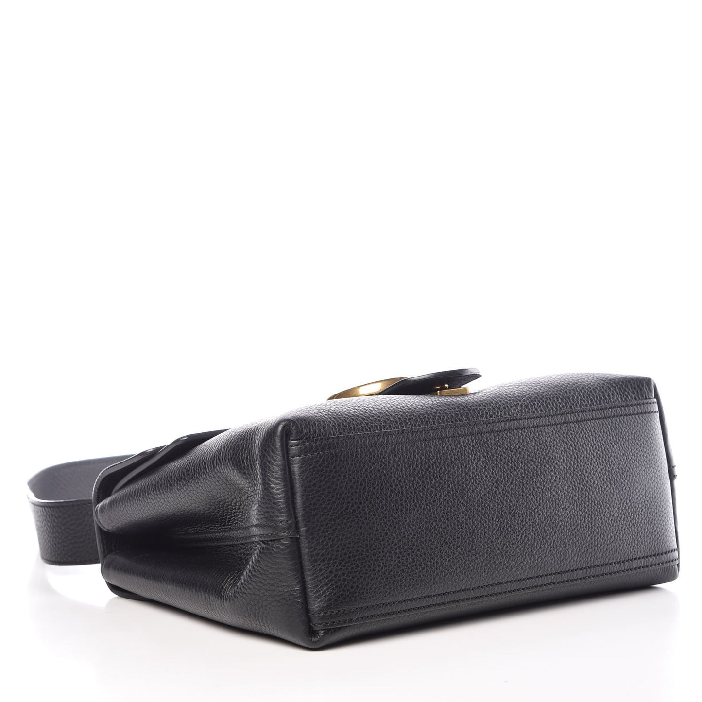 Cellarius Calfskin GG Marmont Shoulder Bag Black