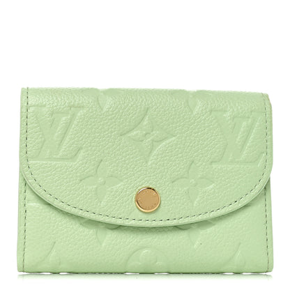 Louis Vuitton X TM Empreinte Monogram Rosalie Coin Purse Green Tea 1 of 6