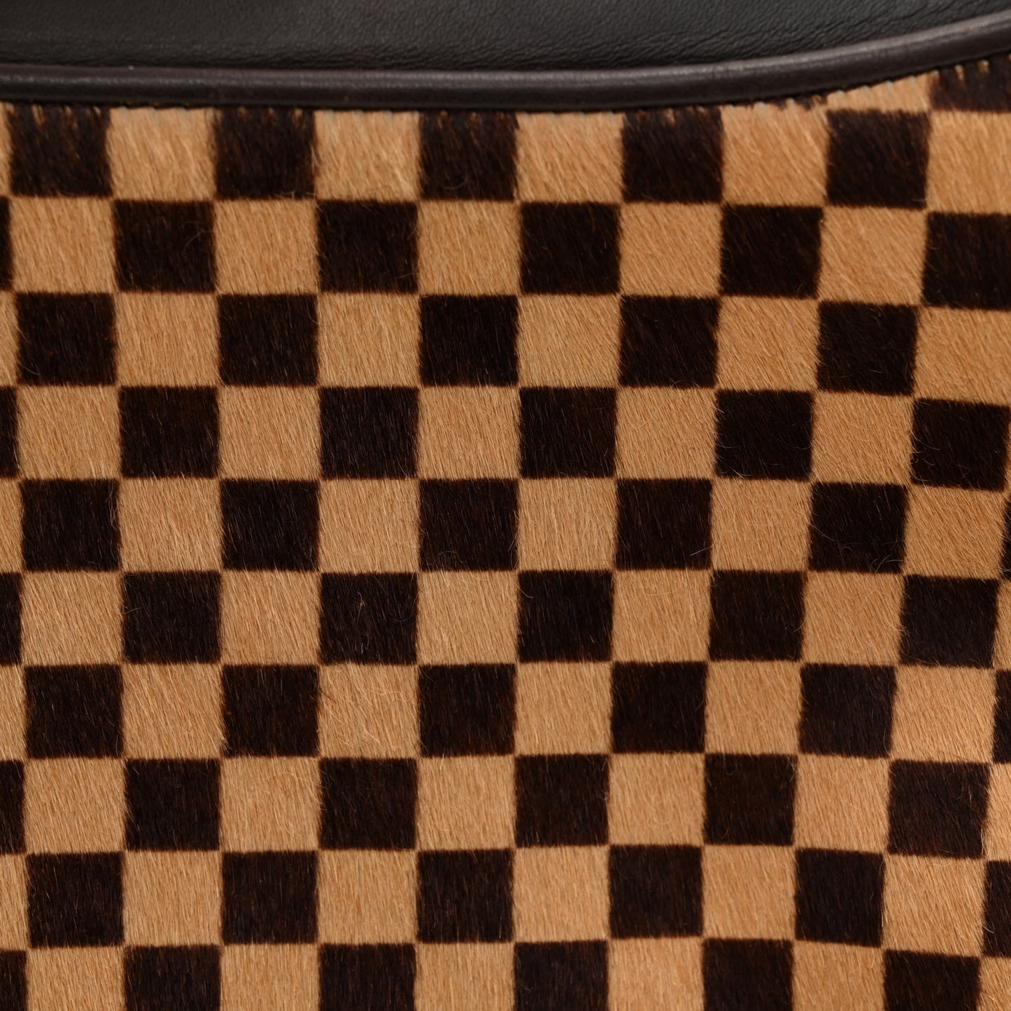 Calf Hair Damier Sauvage Tigre