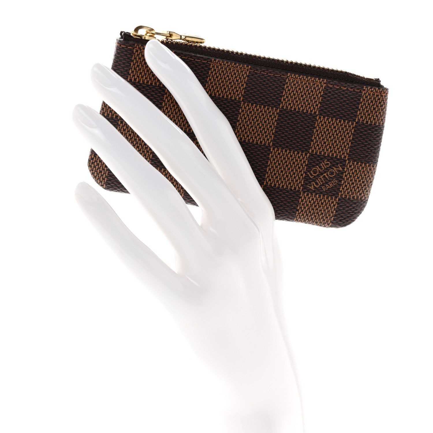 Louis Vuitton Damier Ebene Key Pouch 2 of 6