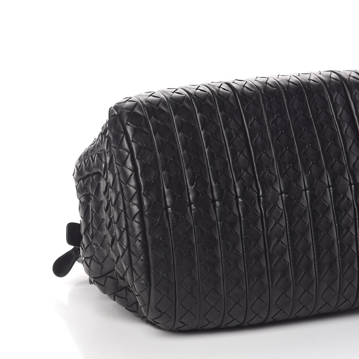 Bottega Veneta Nappa Intrecciato New Bond Satchel Black 8 of 9