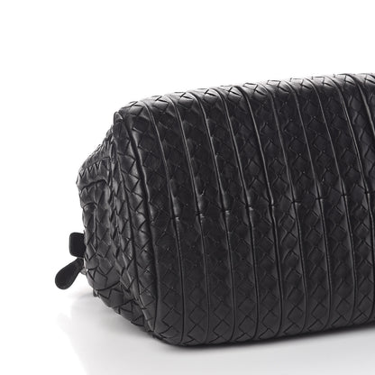 Bottega Veneta Nappa Intrecciato New Bond Satchel Black 8 of 9