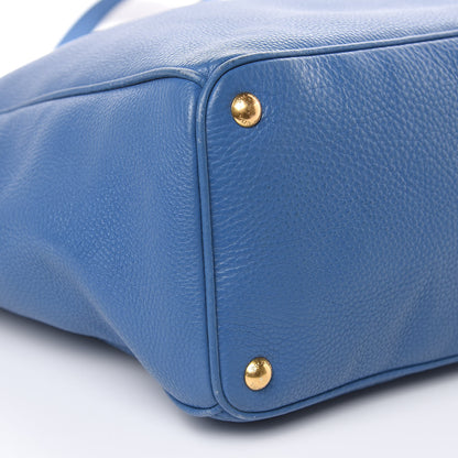 Prada Vitello Daino Tote Cobalto 8 of 21