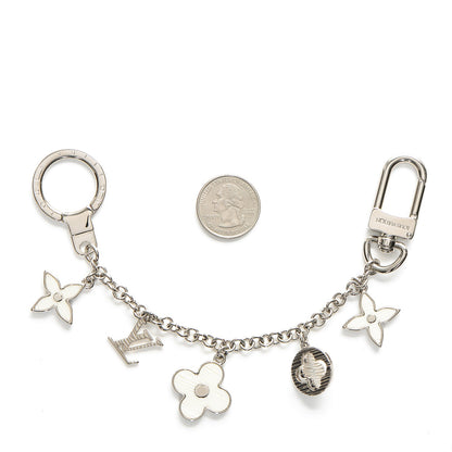 Louis Vuitton Fleur d'Epi Bag Charm Chain Ivory 2 of 3