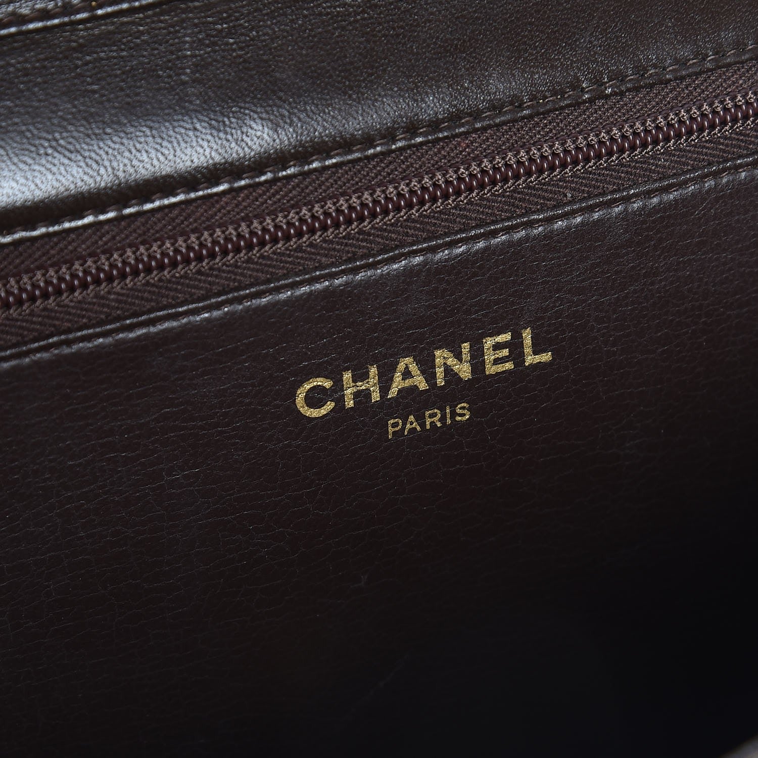 Chanel Lambskin Quilted Small Single Flap Brown 6 of 7