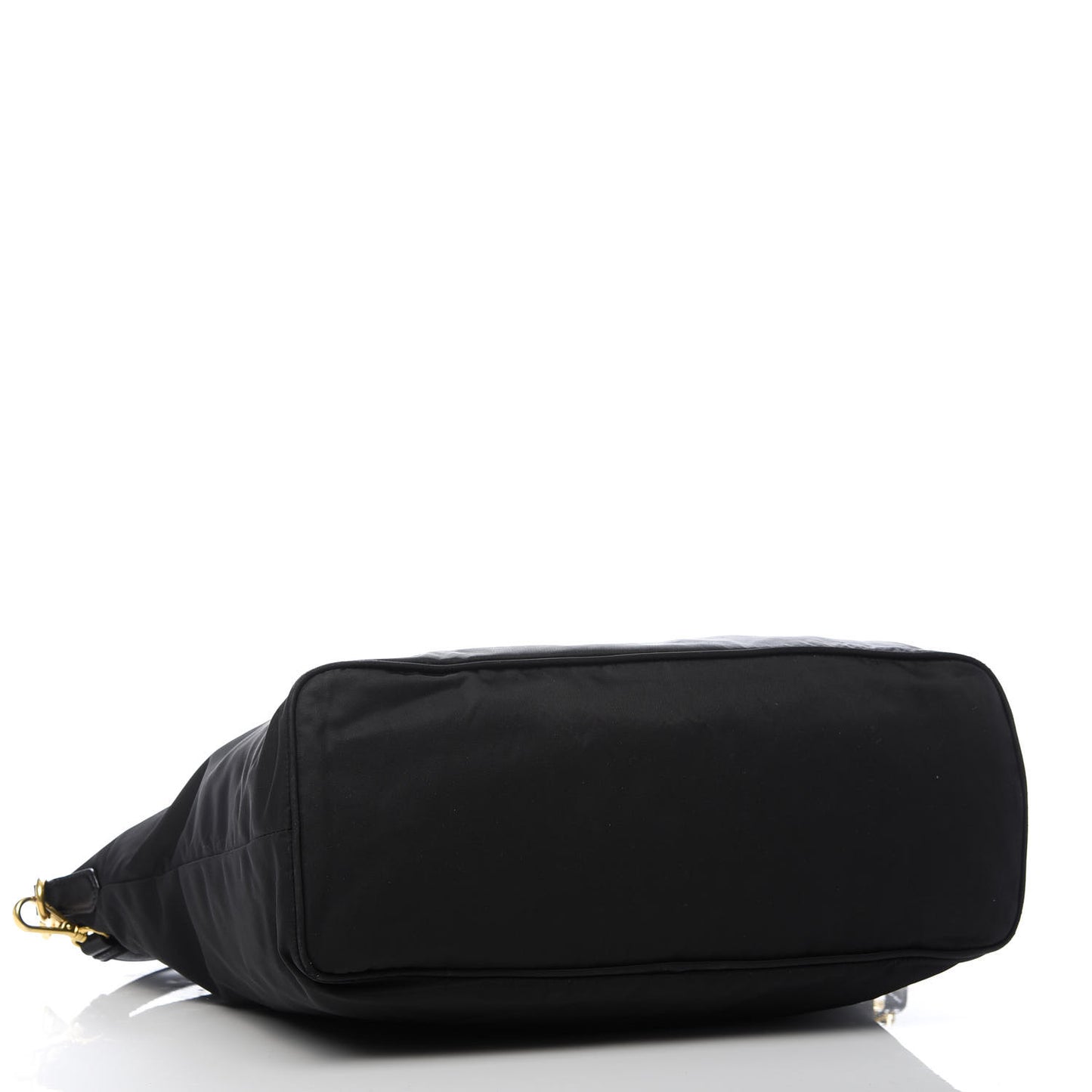 Tessuto Nylon Saffiano Tote Black