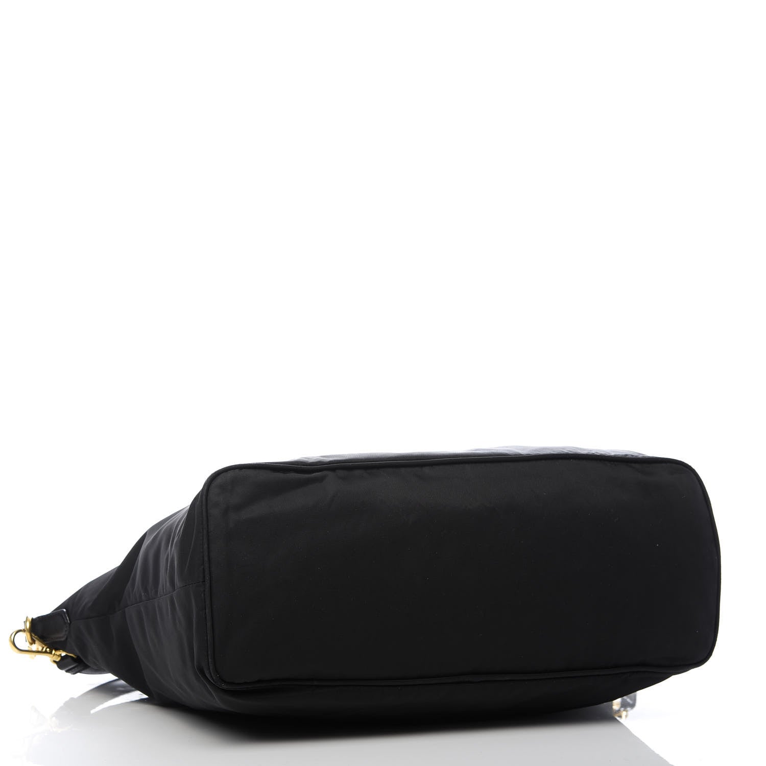 Prada Tessuto Nylon Saffiano Tote Black 4 of 11