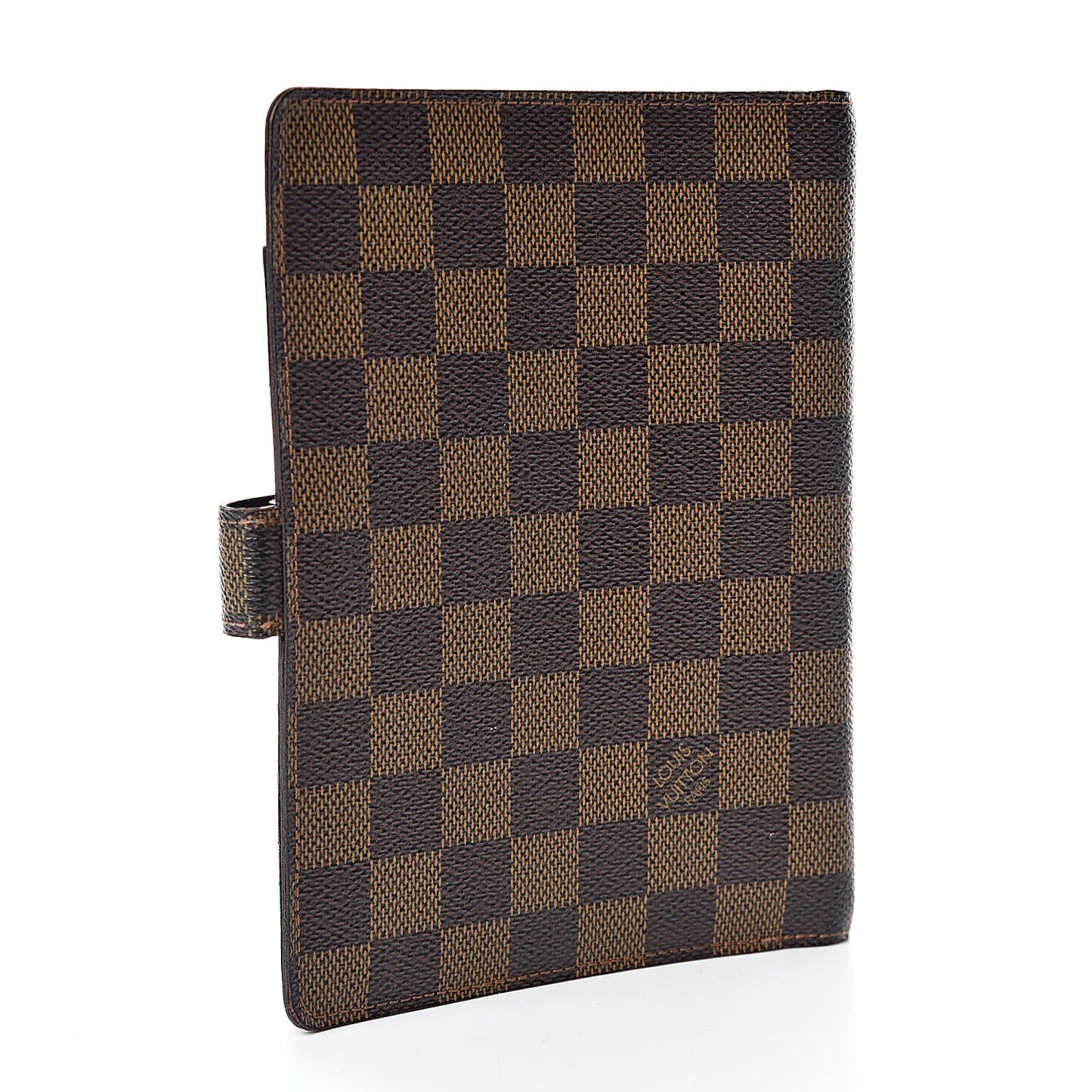 Damier Ebene Medium Ring Agenda Cover