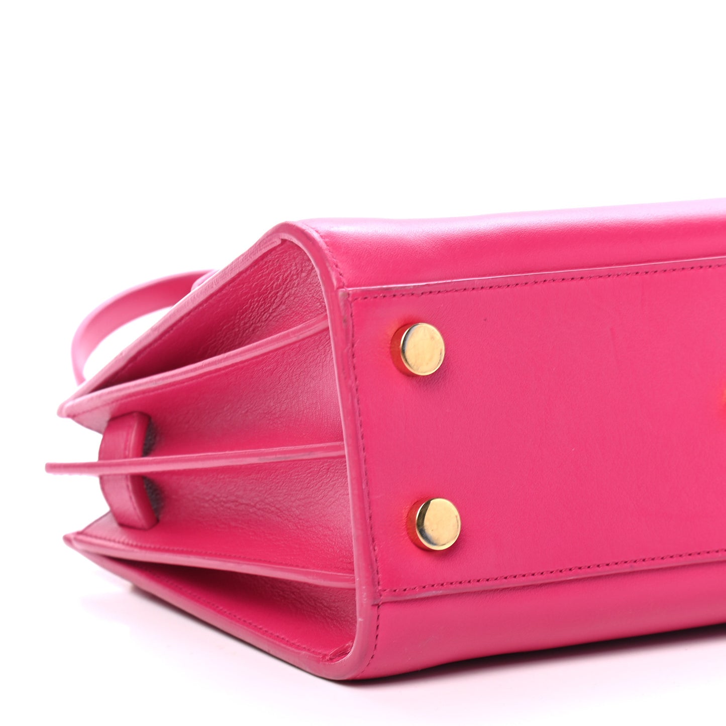 Calfskin Nano Sac De Jour Lipstick Fuchsia