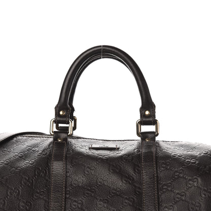 Gucci Guccissima Large Carry On Duffle Chocolate 15 of 15