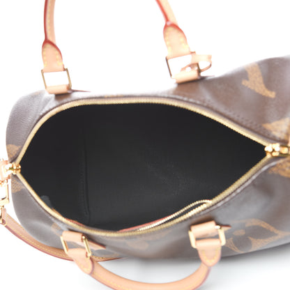 Louis Vuitton Reverse Monogram Giant Speedy Bandouliere 30 5 of 12