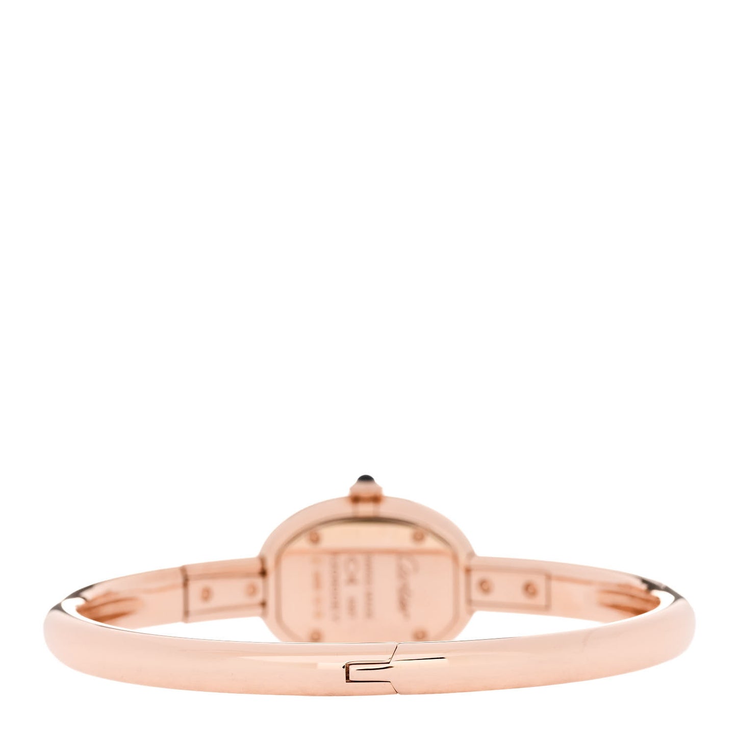 18K Pink Gold 19mm Baignoire Quartz Watch