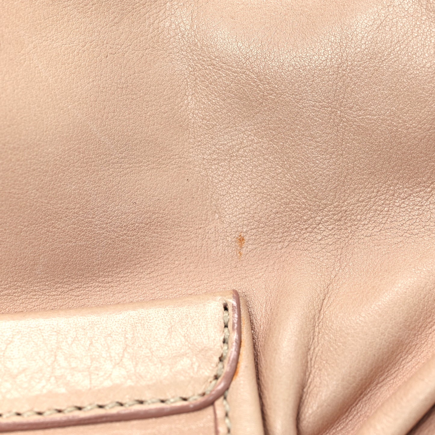 Soft Calf Pocket Shoulder Bag Cipria Talco