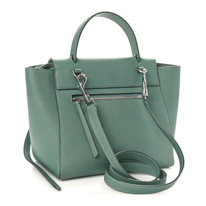 Celine Grained Calfskin Micro Belt Bag Celadon 2 of 9