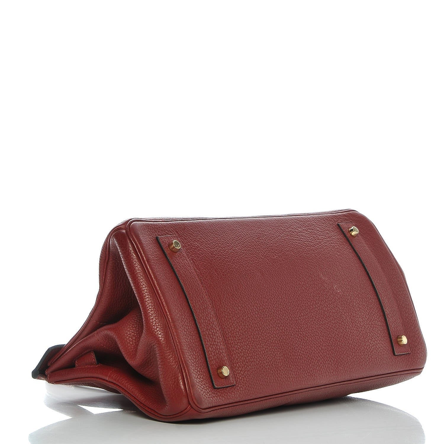 Hermes Taurillon Clemence JPG Birkin 42 Rouge H 4 of 33