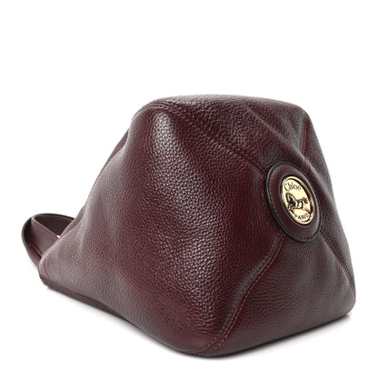 Chloe Grained Calfskin Small Balloon Bag Grenat 8 of 9