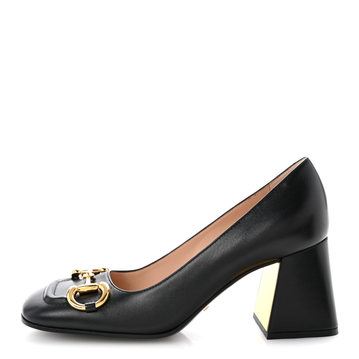 Malaga Kid Horsebit 75mm Pumps 38.5 Black