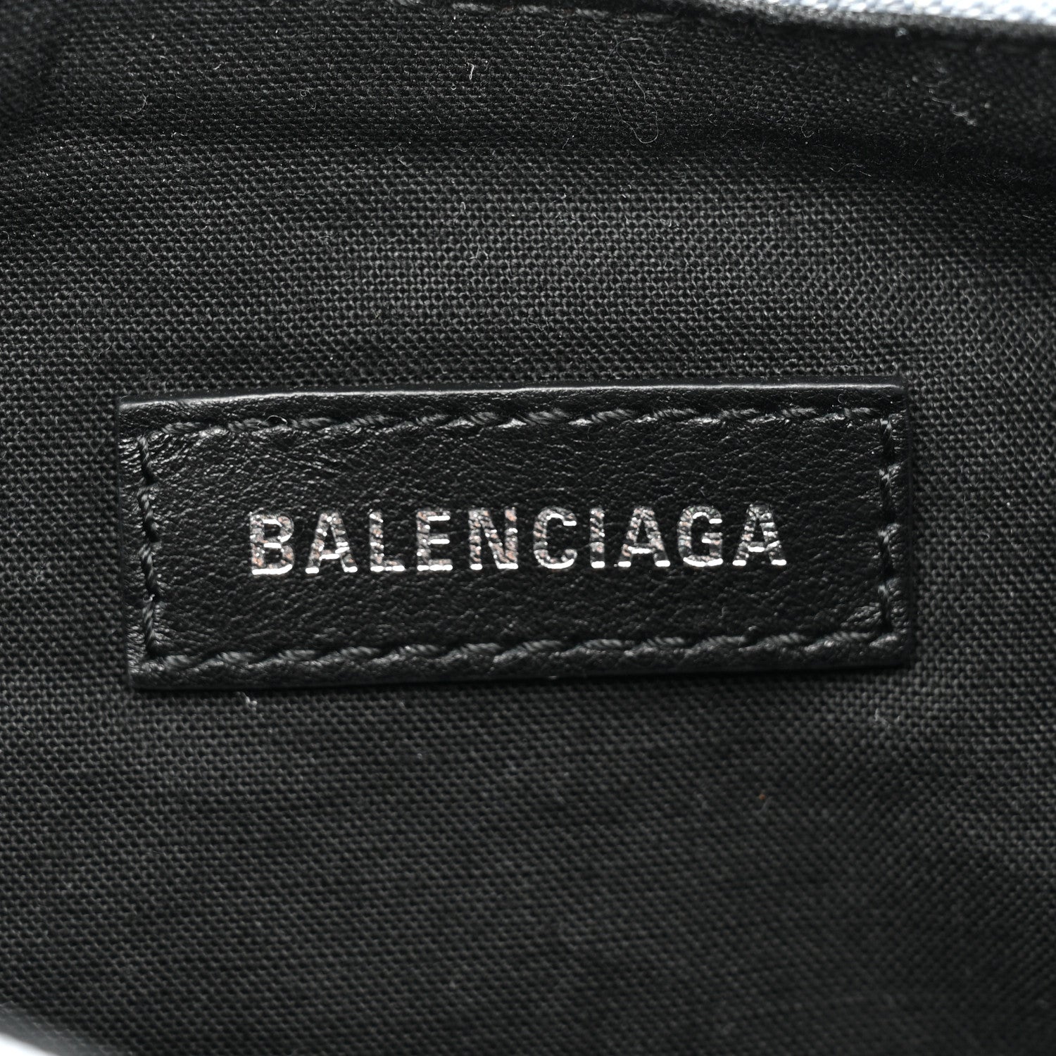Balenciaga Washed Frayed Denim Crystal XS Le Cagole Shoulder Bag Pale Blue 6 of 9