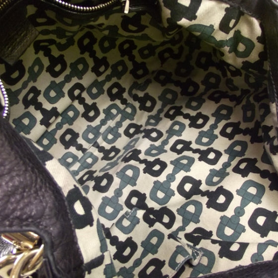 Leather INDY Bag Black