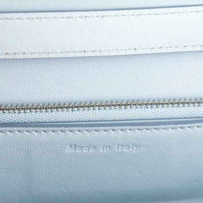 Celine Box Calfskin Medium Classic Box Flap Bag Pale Blue 6 of 7