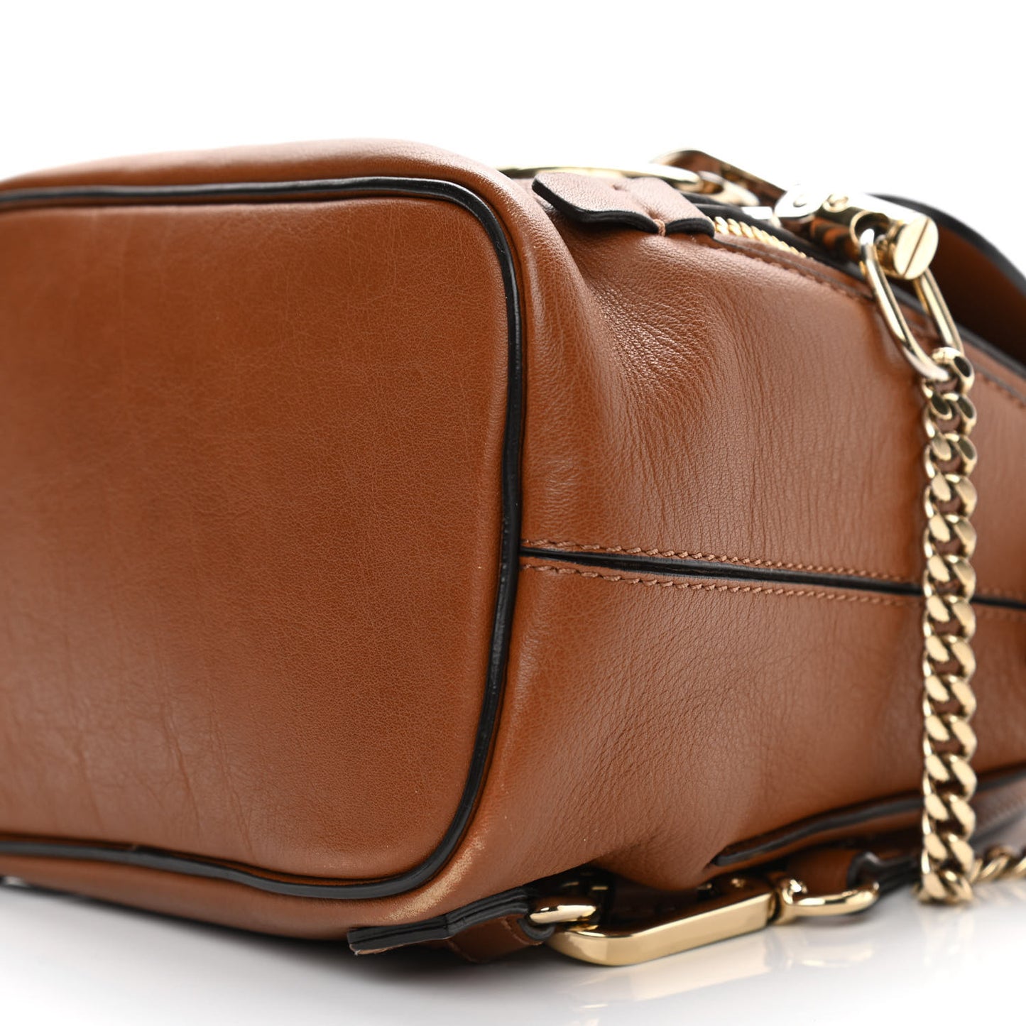 Suede Calfskin Mini Faye Backpack Tan