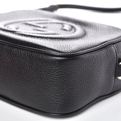 Gucci Pebbled Calfskin Small Soho Disco Bag Black 9 of 9