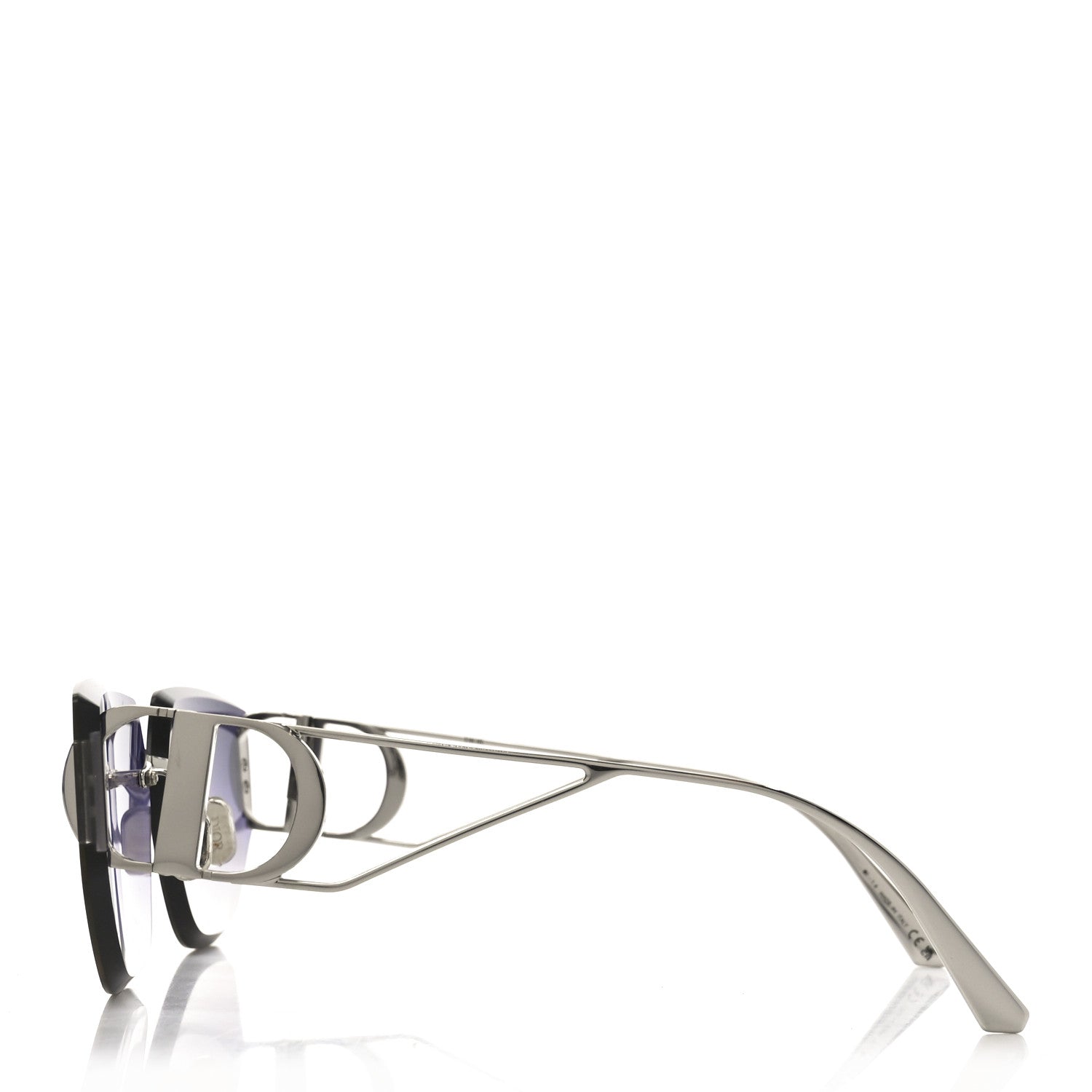Christian Dior 30 Montaigne B3U Sunglasses Silver 3 of 7