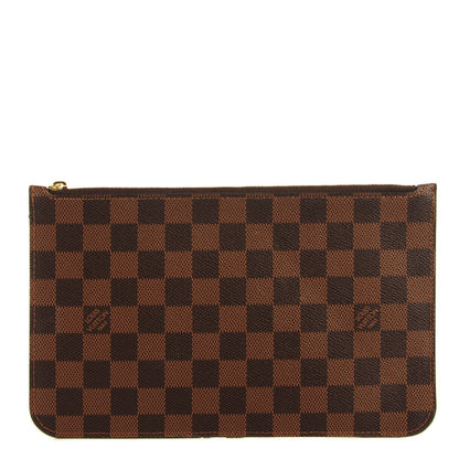 Louis Vuitton Damier Ebene Neverfull MM GM Pochette 1 of 7