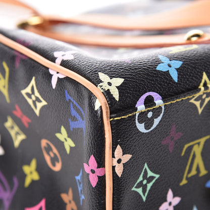 Louis Vuitton Monogram Multicolor Aurelia MM Black 9 of 12